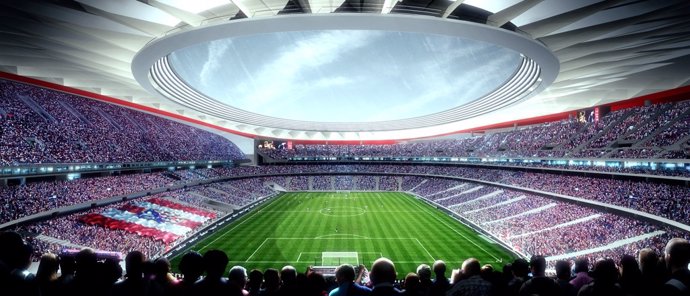 Futuro estadio de la Peineta para el Atlético Madrid