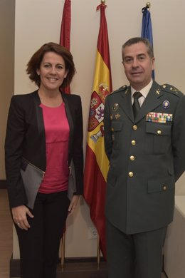Yolanda Barcina y Juan Luis Pérez.