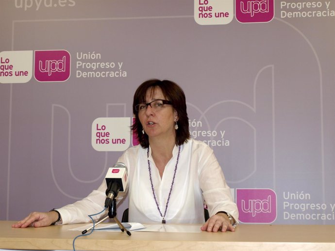 La responsable regional de Unión Progreso y Democracia, Fuensanta Máximo