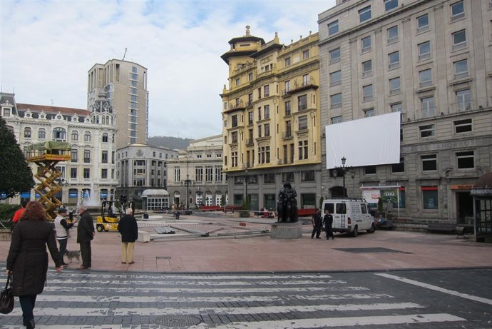 Preparativos para seguir la función de ópera