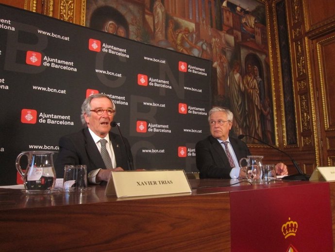 Xavier Trias y Joan Clos 