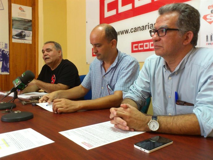 José Emilio Martín (izq) y Juan Jesús Bermúdez (centro)