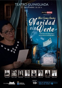 Cartel del espectáculo 'Navidad sin verte'