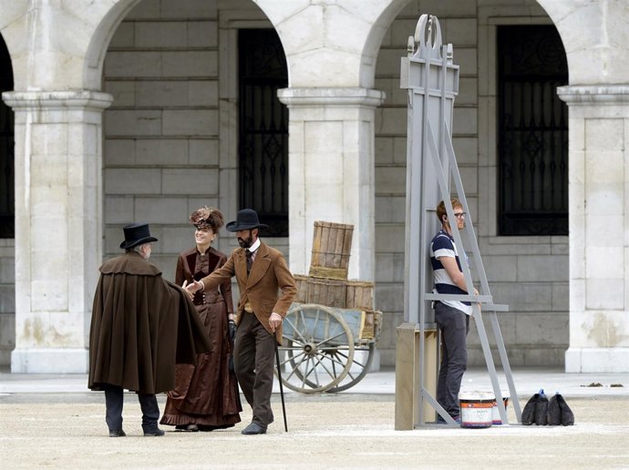 Rodaje de 'Altamira'