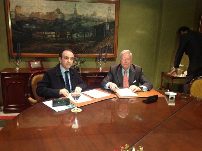 Rafael Rodríguez y Jose Luis García Palacios