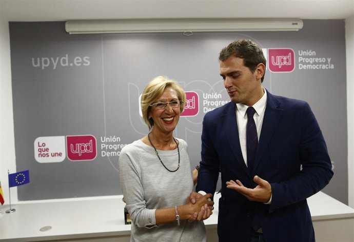 Rosa Díez y Albert Rivera