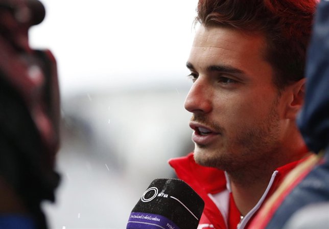 El piloto francés de Marussia Jules Bianchi