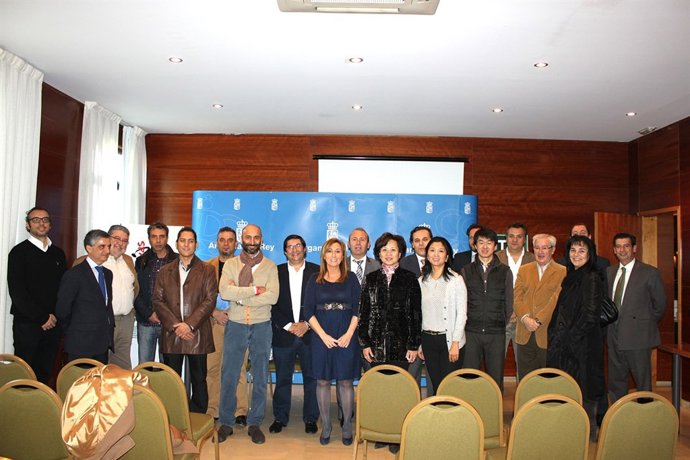 Empresarios de Arganda y chinos