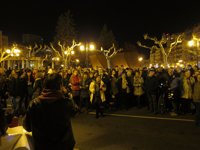 'Pitada' y  'cacerolada' para protestar situación comedores escolares