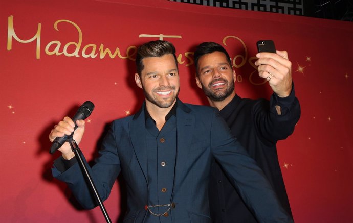 Ricky Martin y su figura de cera