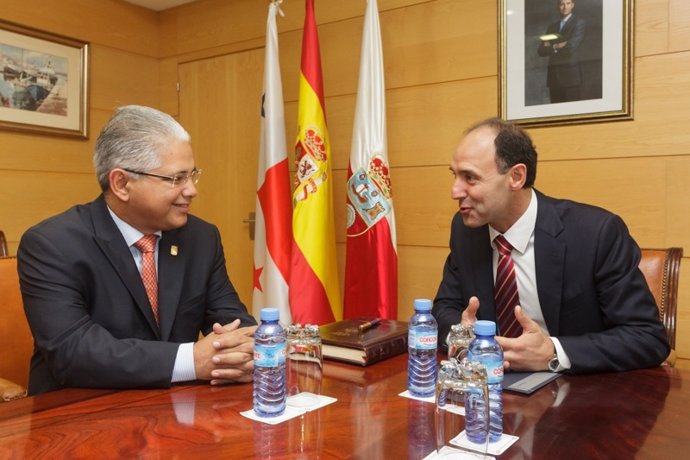 Diego con alcalde Panamá