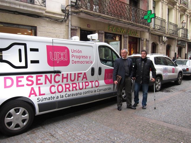 Presentación campaña UPyD  'Desenchufa al corrupto'