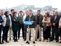 Moreno exige a Díaz "un plazo claro" para abrir el Chare del Guadalhorce y advierte de que darán la batalla