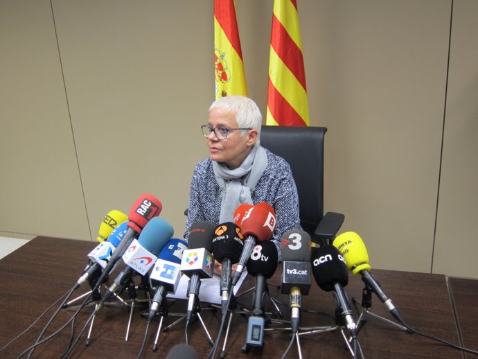 La fiscal jefe de Barcelona, Anna Maria Magaldi
