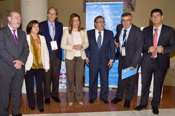 Susana Díaz inaugura el IV Congreso Internacional de Unicef