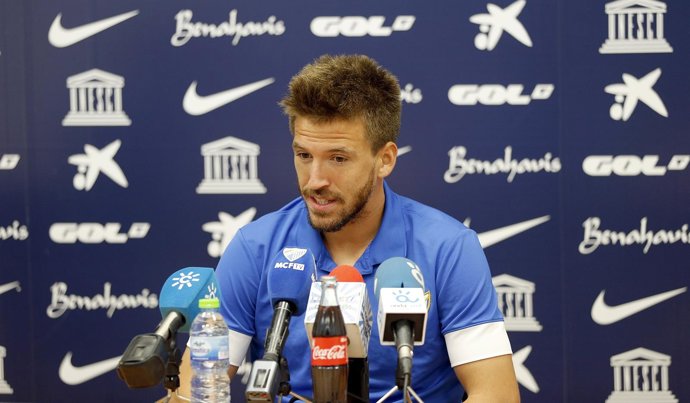 Ignacio Camacho, jugador del Málaga