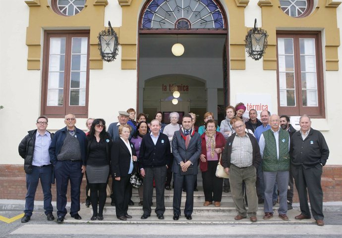 Jacobo Florido con participantes aulas abiertas