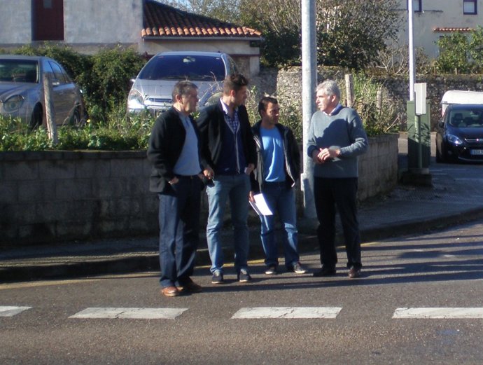 Visita del portavoz del PRC a Adarzo