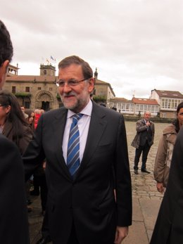 Mariano Rajoy participa nun actu n'A Coruña