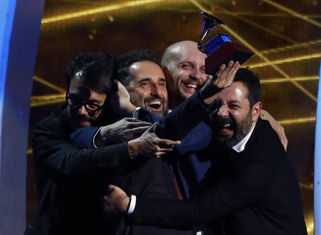 Jorge Drexler recoge su Grammy Latino