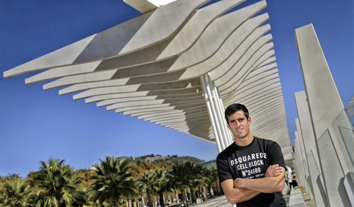 Juanmi, jugador del Málaga