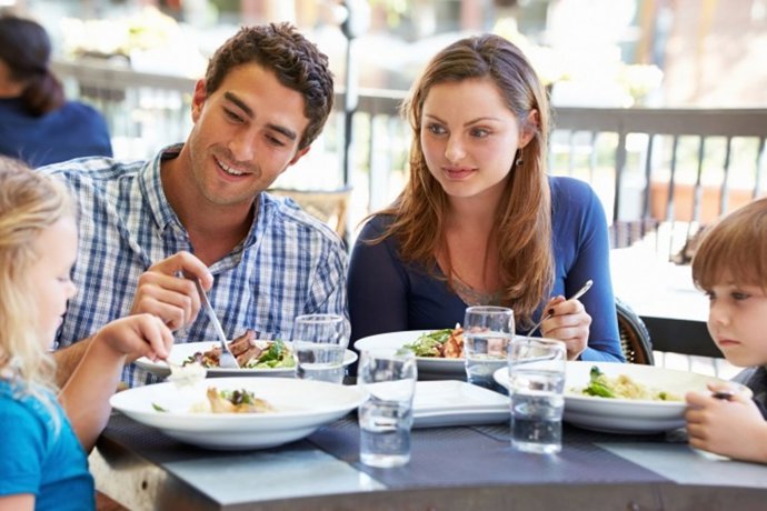 Salir a comer con niños