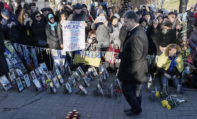El presidente ucraniano, Petro Poroshenko