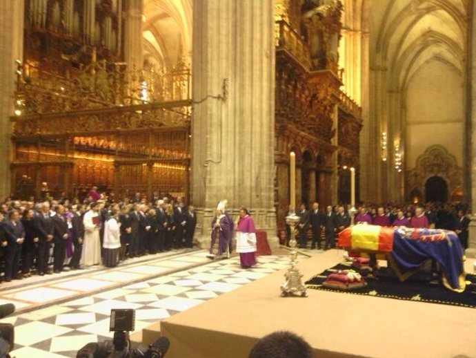 Catedral de Sevilla para el funeral de la Duquesa de Alba