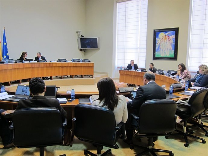Comisión de Agricultura en el Parlamento de Galicia.