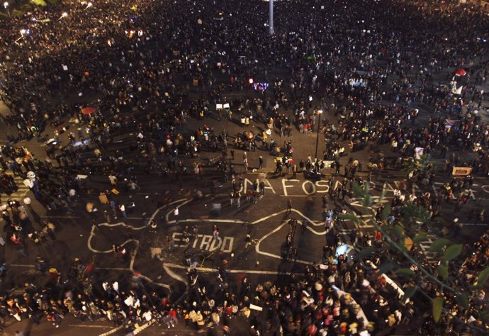 Protestas en México por los 43 estudiantes