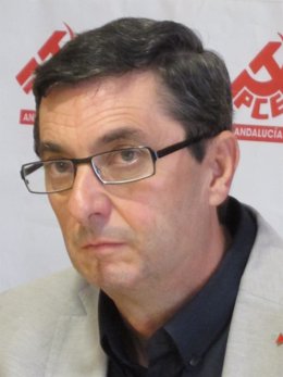 El secretario general del PCE, José Luis Centella