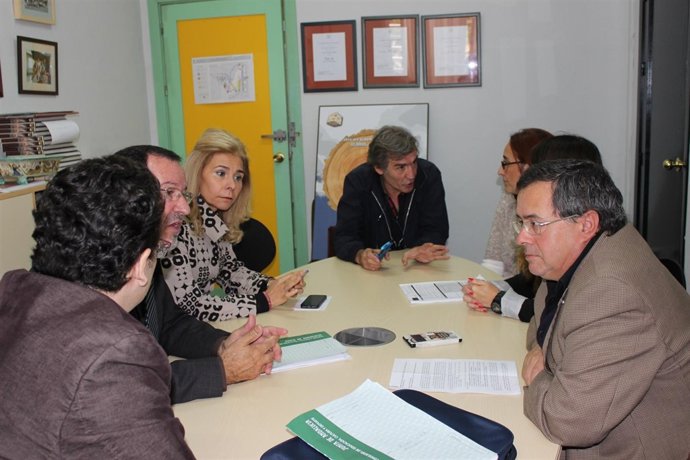 Reunión en IES Albero sobre el proyecto europeo Erasmus+.