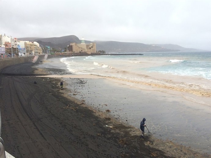 Lluvia en Las Palmas de Gran Canaria