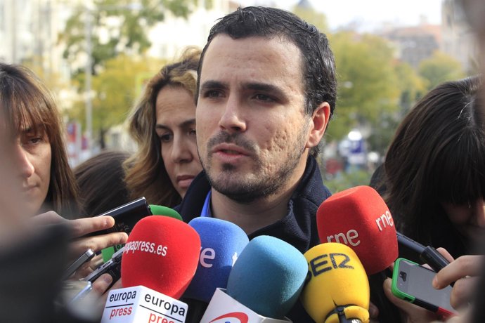El diputado Alberto Garzón