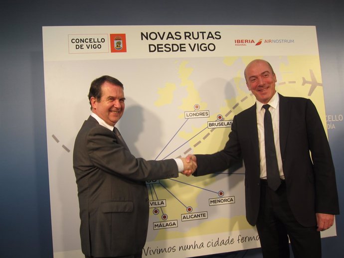 Presentación de rutas Air Nostrum en Vigo