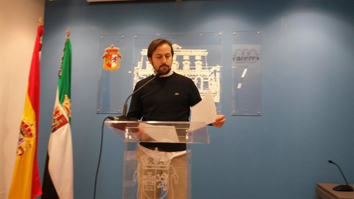 Jorge Carrasco, concejal de Innovación de Cáceres