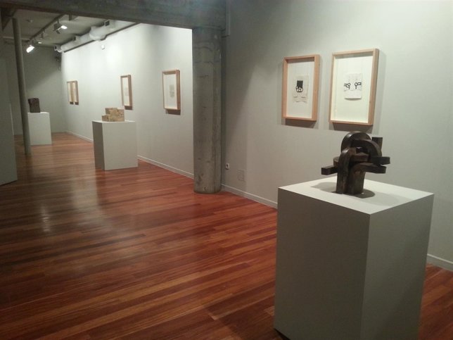 Exposición de Chillida en Coruña.