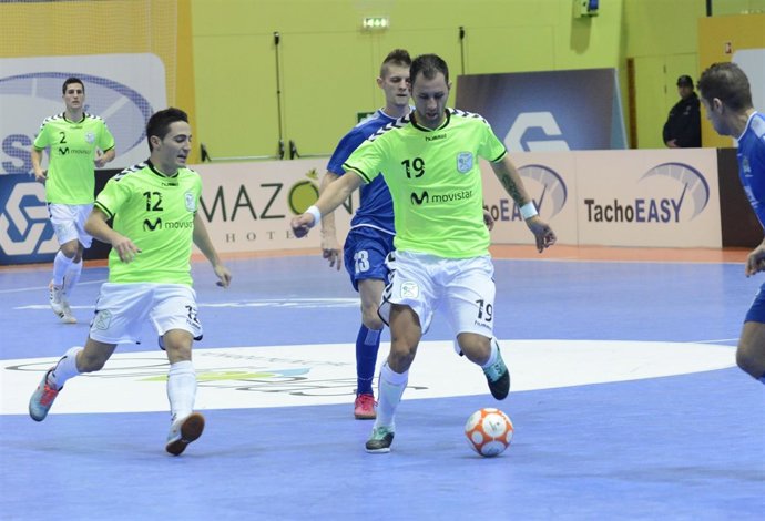 El Inter Movistar golea al Charleroi en la UEFA Futsal Cup