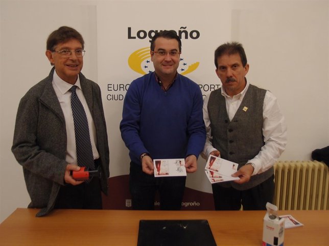 Sello Logroño Ciudad Europea del Deporte