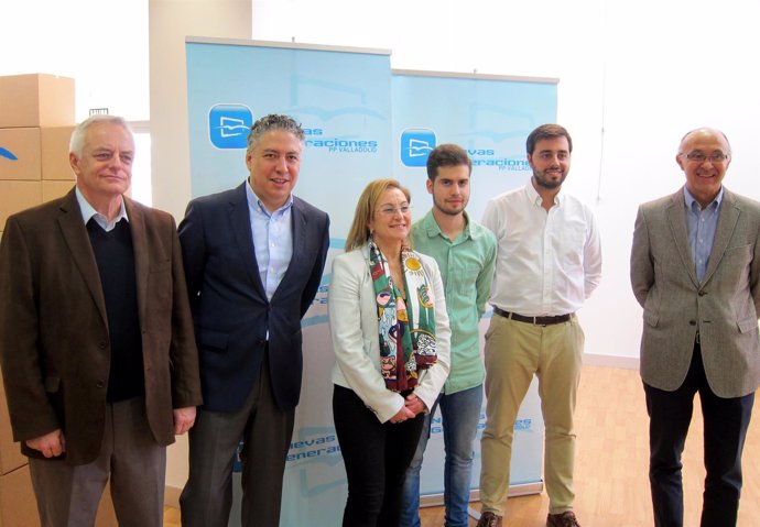 Gutierrez, Burgos, Serrano y Medrano en el Foro de Empleo de NN.GG
