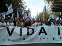 Asociaciones provida convocan una nueva manifestación el 14 de marzo si no se deroga la ley antes