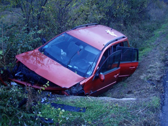 Accidente de tráfico en Fitero.