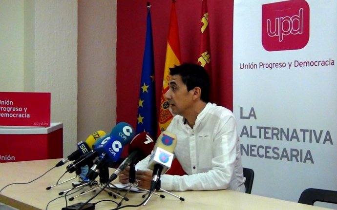 Ruben Juan Serna, portavoz de UPyD en el Ayuntamiento de Murcia