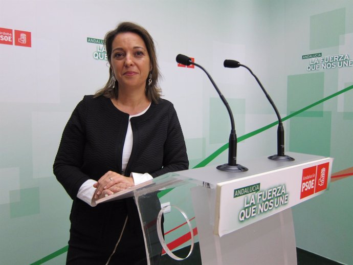 La candidata del PSOE a la Alcaldía de Córdoba, Isabel Ambrosio
