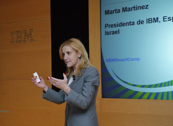 Marta Martínez, presidenta de IBM España, Portugal, Grecia e Israel