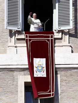 Papa Francisco durante el Angelus