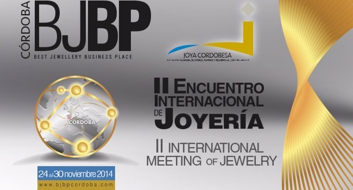 Cartel del II Encuentro Internacional de Joyería de Córdoba