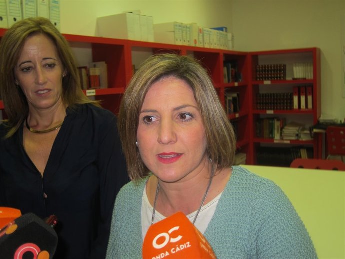 Irene García en declaraciones a los medios