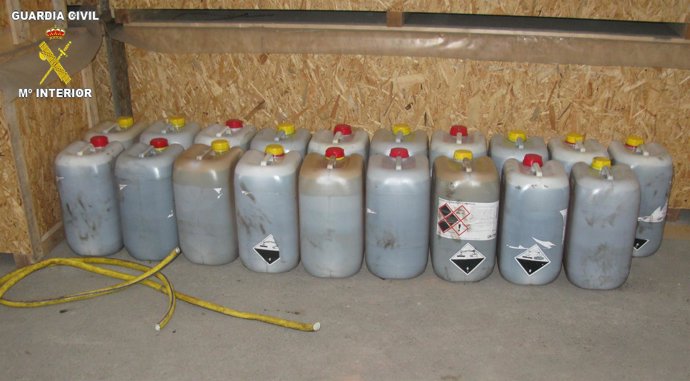 Combustible incautado