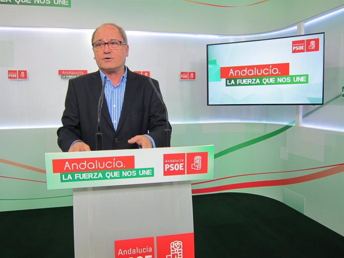 El secretario de Organización del PSOE-A, Juan Cornejo